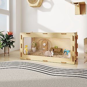 Coziwow Acrylic Window Hamster Cage & Gerbil Habitat, 31.5-in