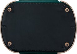 Zeus & Ruta Bulldog Dog Bed, Green/Natural, 38.58 x 26.77 x 10.63-in slide 2 of 7