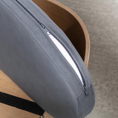 Show full view: Zeus & Ruta Corgi Dog Bed, 25.98 x 15.75 x 10.63-in, Black/Grey slide 3 of 7