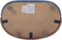 Zeus & Ruta Corgi Dog Bed, 25.98 x 15.75 x 10.63-in, Natural/Blue slide 2 of 7