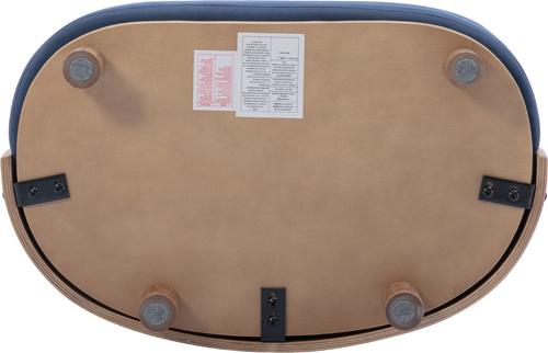 Show full view: Zeus & Ruta Corgi Dog Bed, 25.98 x 15.75 x 10.63-in, Natural/Blue slide 6 of 7