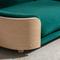 Show in main carousel: Zeus & Ruta Bulldog Dog Bed, Green/Natural, 38.58 x 26.77 x 10.63-in slide 6 of 8