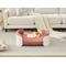 Show in main carousel: Zeus & Ruta Huskey Dog Bed, Pink/White, 33.66 x 20.08 x 10.24-in slide 7 of 7