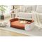 Show in main carousel: Zeus & Ruta Huskey Dog Bed, Orange/White, 40.55 x 28.74 x 10.24-in slide 6 of 7