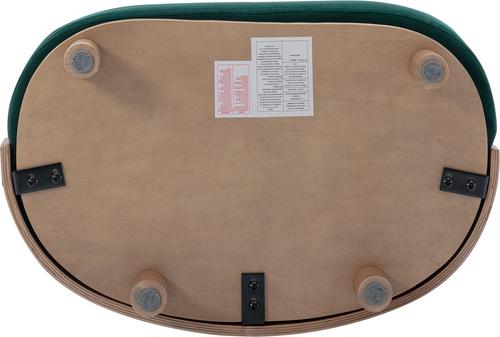 Show full view: Zeus & Ruta Corgi Dog Bed, 25.98 x 15.75 x 10.63-in, Natural/Green slide 4 of 7