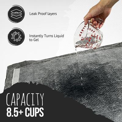 Show full view: Bulldogology Pet Solutions Carbon Black Puppy Training Pads, 24 x 35-in, 40 count slide 4 of 9