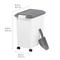 Show in main carousel: IRIS WeatherPro Airtight Dog, Cat & Bird with Scoop Food Storage Container, 30-lb, White slide 4 of 10