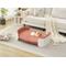 Show in main carousel: Zeus & Ruta Huskey Dog Bed, Pink/White, 40.55 x 28.74 x 10.24-in slide 1 of 7