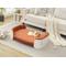 Show in main carousel: Zeus & Ruta Huskey Dog Bed, Orange/White, 40.55 x 28.74 x 10.24-in slide 3 of 7