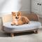 Show in main carousel: Zeus & Ruta Corgi Dog Bed, 25.98 x 15.75 x 10.63-in, Natural/White slide 1 of 8