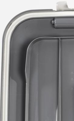 Show full view: IRIS WeatherPro Airtight Dog, Cat & Bird with Scoop Food Storage Container, 30-lb, White slide 7 of 10