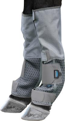 Show full view: WeatherBeeta ComFiTec Hexi Shield Horse Fly Wraps, Gray/Silver, Full slide 2 of 2