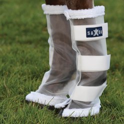 Saxon Horse Fly Leg Wraps, White