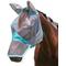 Show in main carousel: WeatherBeeta ComFiTec Deluxe Fine Mesh Horse Fly Mask with Ears & Nose, Gray/Turquoise, Small Pony slide 2 of 3