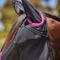 Show in main carousel: WeatherBeeta ComFiTec Deluxe Durable Mesh Horse Fly Mask with Ears, Black/Purple, Full slide 2 of 5