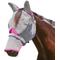 Show in main carousel: WeatherBeeta ComFiTec Deluxe Durable Mesh Horse Fly Mask with Ears & Nose, Gray/Purple, Cob slide 2 of 3