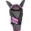 Show in main carousel: WeatherBeeta ComFiTec Deluxe Durable Mesh Horse Fly Mask with Ears & Nose, Black/Purple, Full slide 3 of 5