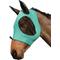 Show in main carousel: WeatherBeeta Stretch Bug Eye Saver Horse Fly Mask with Ears, Turquoise/Black, Cob slide 2 of 2