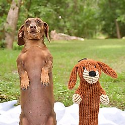 The Weens Tubby Meerkat Pro Squeaky Dog Plush Toy slide 2 of 2