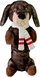 The Weens Plopper Attire Squeaky Dog Plush Toy