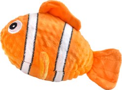 Patchwork Pet Prickles Great White with Fish Tough Dog Ball slide 2 of 3