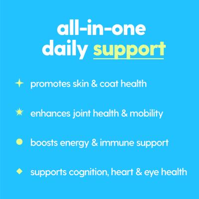 Show full view: Taily Superdaily Bacon Flavored Liquid Multivitamin for Dogs & Cats, 4-fl oz bottle slide 3 of 9