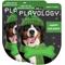 Show in main carousel: Playology Christmas Holiday Turkey Scented Dual Layer Bone Dog Toy, Green, Small 2-Pack slide 1 of 6