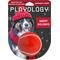 Show in main carousel: Playology Christmas Holiday Gravy Scented Squeaky Chew Ball Dog Toy, Red, Medium slide 1 of 6