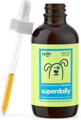 Taily Superdaily Bacon Flavored Liquid Multivitamin for Dogs & Cats, 4-fl oz bottle
