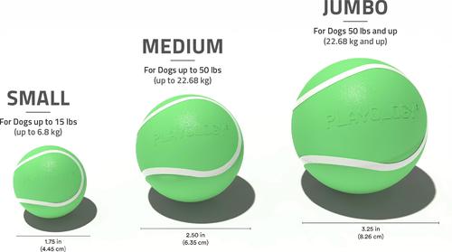 Show full view: Playology Christmas Holiday Turkey Scented Squeaky Chew Ball Dog Toy, Green, Medium slide 5 of 7