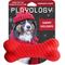 Show in main carousel: Playology Christmas Holiday Gravy Scented Dual Layer Bone Dog Toy, Red, Jumbo slide 1 of 6