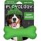 Show in main carousel: Playology Christmas Holiday Turkey Scented Dual Layer Bone Dog Toy, Green, Jumbo slide 1 of 7