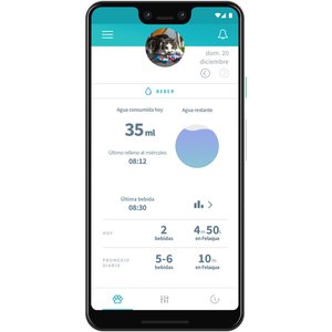 Sure Petcare Felaqua Connect Gravity Refill Cat Waterer, White, 32-oz