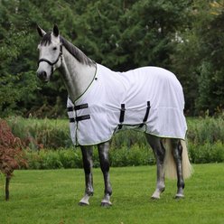 Shires Equestrian Products Asker Horse Fly Sheet, White, 78-in slide 2 of 2