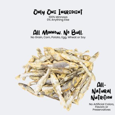 Show full view: Sprankles Minnows Freeze-Dried Raw Dog & Cat Treats, Grain-Free, 1-oz bag slide 4 of 9