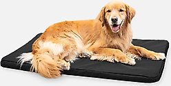 K9 Ballistics Tough Ripstop Orthopedic Dog Crate Mat, Obsidian Black, Large