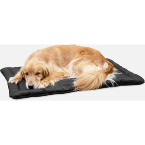 K9 Ballistics Tough Ripstop Dog Crate Mat, Obsidian Black, Large