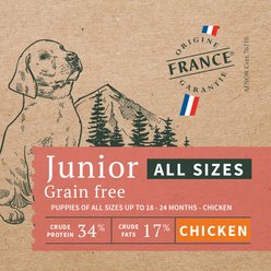 Bab'in Signature Puppy Grain-Free Chicken Dry Dog Food, 6.61-lb bag slide 1 of 5