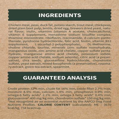 Show full view: Bab'in Signature Medium Adult Grain-Free Chicken Dry Dog Food, 6.61-lb bag slide 4 of 7