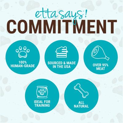 Show full view: Etta Says! Turkey Yumm Sticks Human Grade Turkey Jerky Dog Treats, 1 count slide 6 of 12