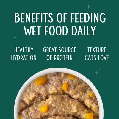 Show full view: Weruva Senior Grain-Free Chicken Formula in Hydrating Puree Wet Cat Food, 5.5-oz can, case of 8 slide 6 of 11