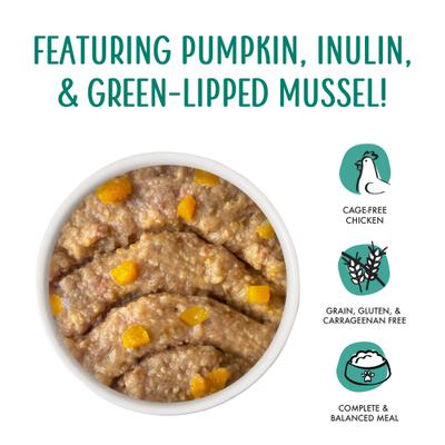 Show full view: Weruva Senior Grain-Free Chicken Formula in Hydrating Puree Wet Cat Food, 3-oz can, case of 12 slide 4 of 11