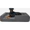 Show in main carousel: K9 Ballistics Tough Ripstop 3.5 Orthopedic Bolster Dog Bed, Two-tone Gray Velvet, X-Large slide 1 of 5
