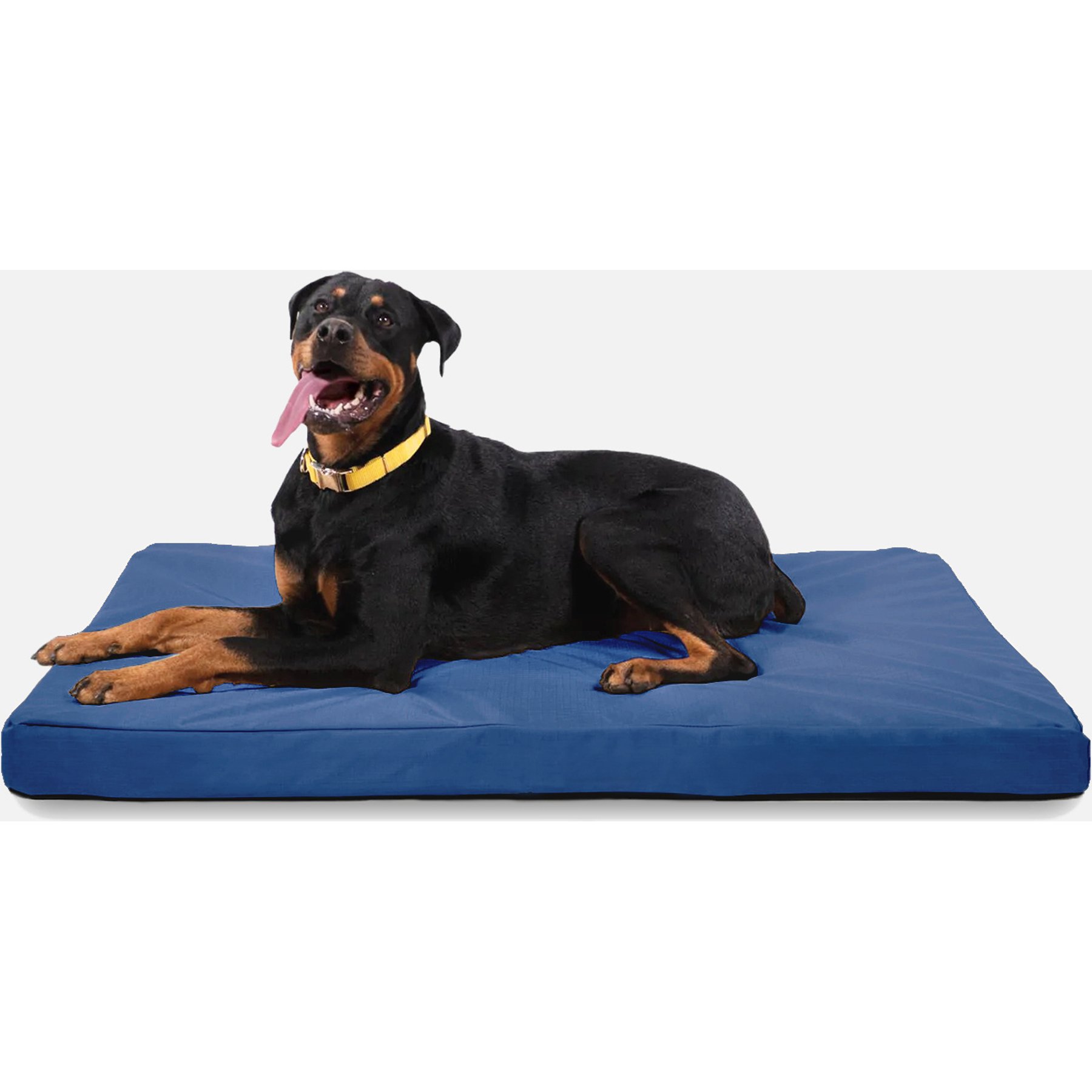 K9 Ballistics Tough Ripstop Orthopedic Dog Crate Mat, Blue Quartz, X-Large
