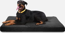 K9 Ballistics Tough Ripstop Orthopedic Dog Crate Mat, Obsidian Black, X-Large