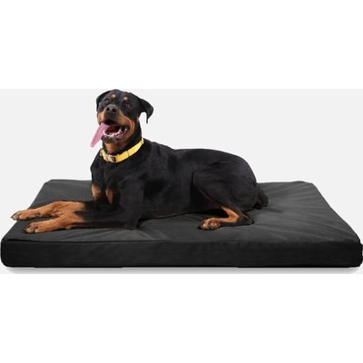 K9 Ballistics K9 Ballistics Tough Ripstop Orthopedic Dog Crate Mat, Obsidian Black, X-Large