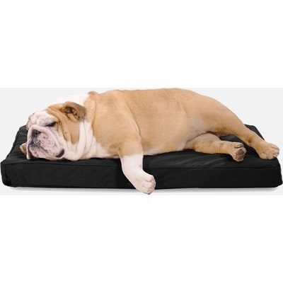 K9 Ballistics K9 Ballistics Tough Ripstop Orthopedic Dog Crate Mat, Obsidian Black, Medium
