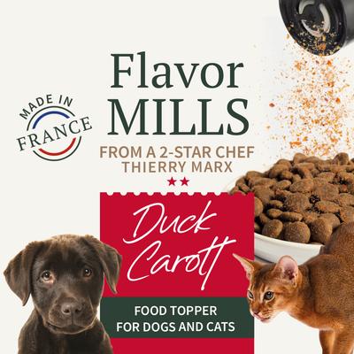 Show full view: Bab'in Flavour Mill Duck & Carrot Dog Food Topper, 45-gm jar slide 1 of 6