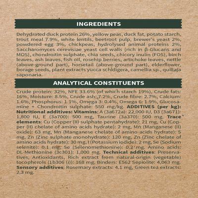 Show full view: Bab'in Signature Adult Grain-Free Duck Dry Dog Food, 26.4-lb bag slide 4 of 7