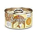 Weruva Senior Grain-Free Chicken Formula in Gravy Wet Cat Food, 3-oz can, case of 12